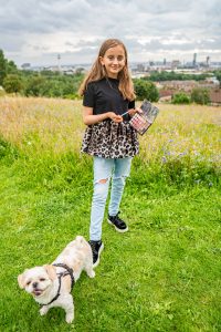 "My three favourite things are: makeup; I don’t know if my dog Harvey is a thing but he brings me joy; and I like being outside, I like nature. When I'm older I want to have my own makeup brand, and I want to be a makeup artist." - Katie, aged 13, from Liverpool